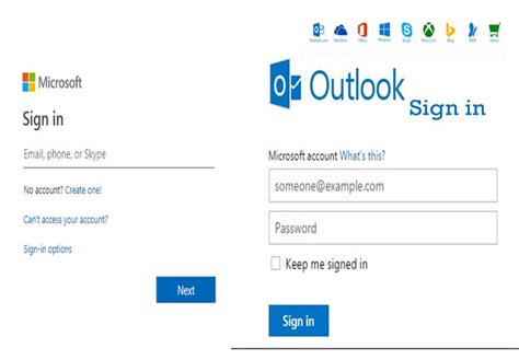 microsoft outlook 2016 sign in